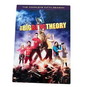 ⭐ 4/$20 The Big Bang Theory: The Complete Fifth Season 5 DVD Set Slipcover
